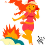 Fire pokemon princess