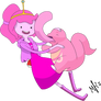 Princess Bubblegum And Lickitung