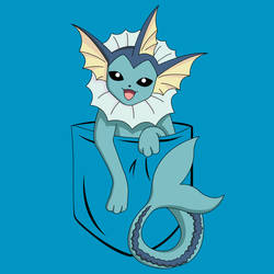 Vaporeon IS MY FAVE POKEMON IN THE WHOLE SERIES!!!