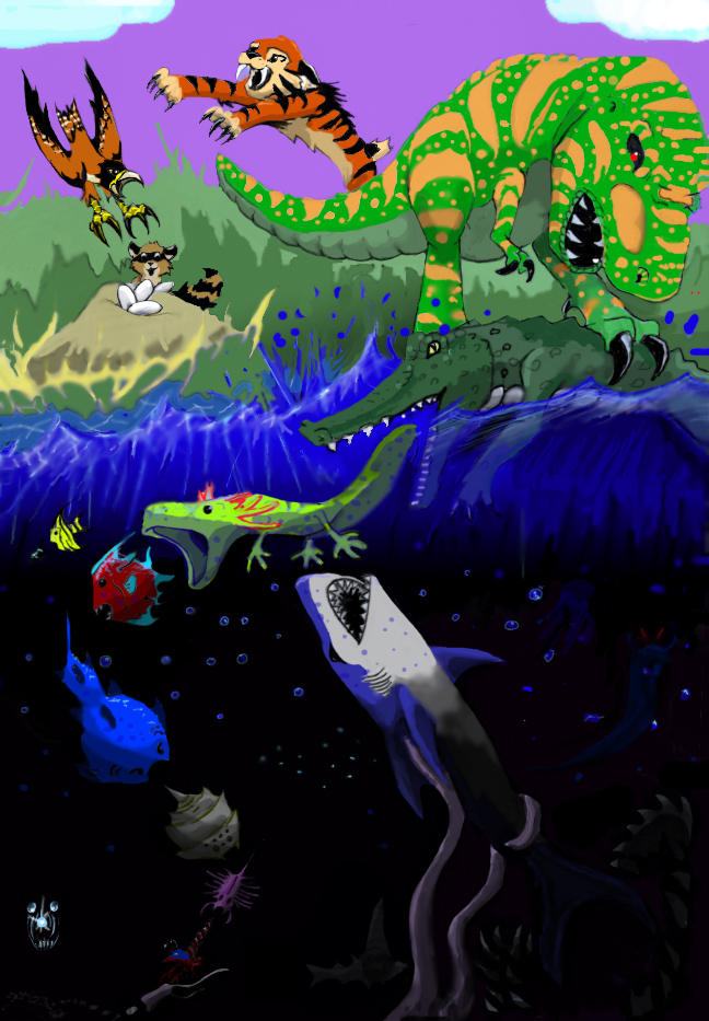 Evolution's Bite by TheChrisDon on DeviantArt