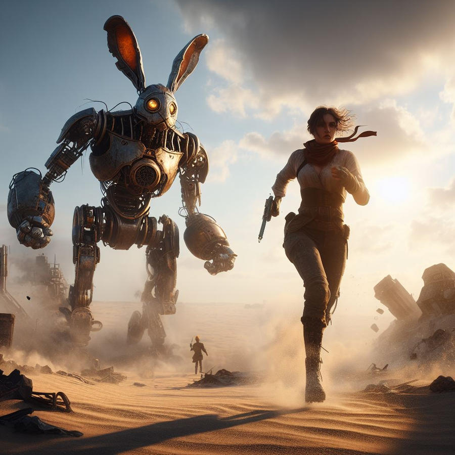 Rabbit Mecha by Natski-Desmodia on DeviantArt