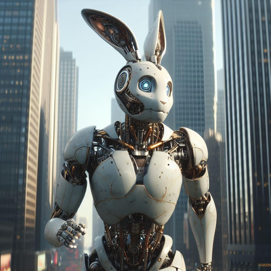 Bunny Robot by Natski-Desmodia on DeviantArt