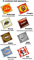 If condoms had sponsers