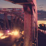 Truong Tien Bridge at night