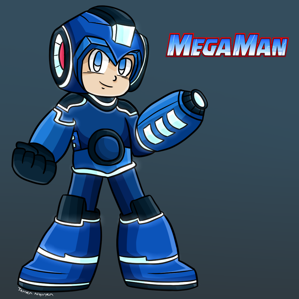 New Mega Man Cartoon Design Classic Rendition By 4bitscomic On Deviantart New Mega Man Cartoon Design Classic Rendition By 4bitscomic On Deviantart