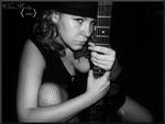 .I hide behind a guitar. by WorldWar-Tori