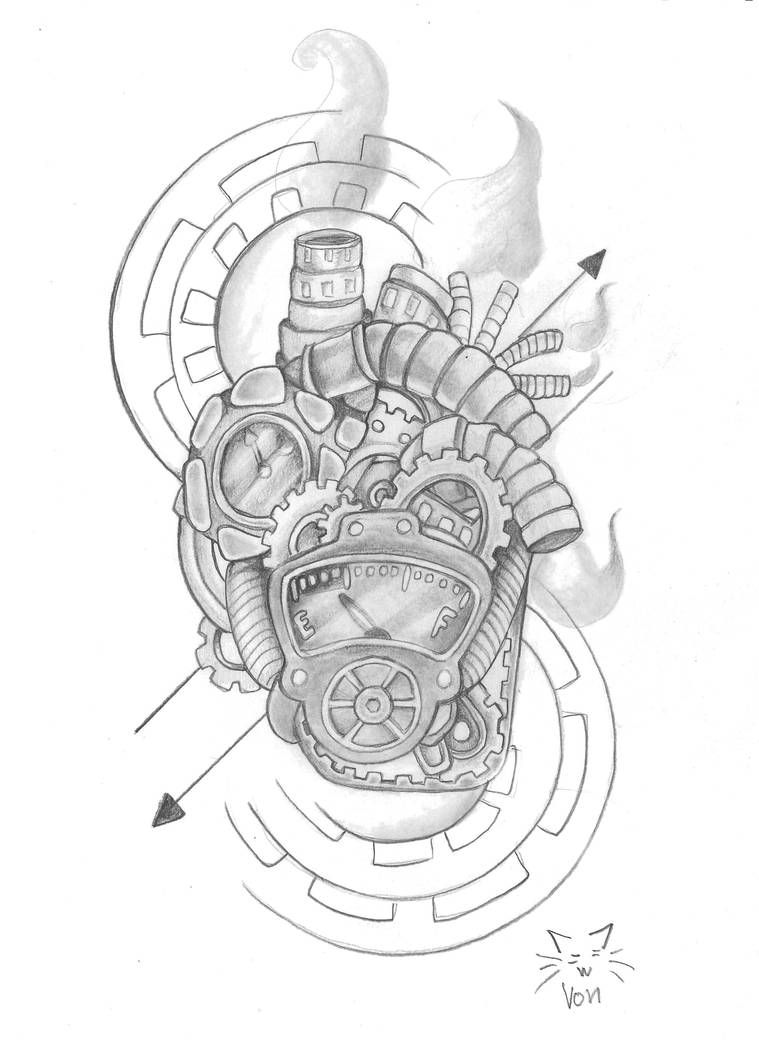 Machine Heart by xcatvonx on DeviantArt