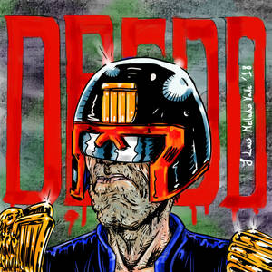 Judge Dredd portrait fan art