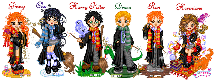 Harry potter line up