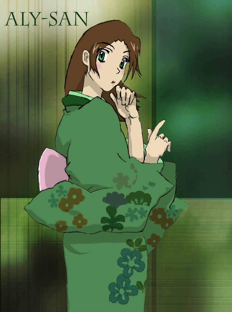 Me in a Kimono