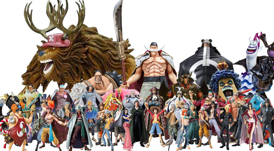 one piece figure collection by RedScarr on DeviantArt