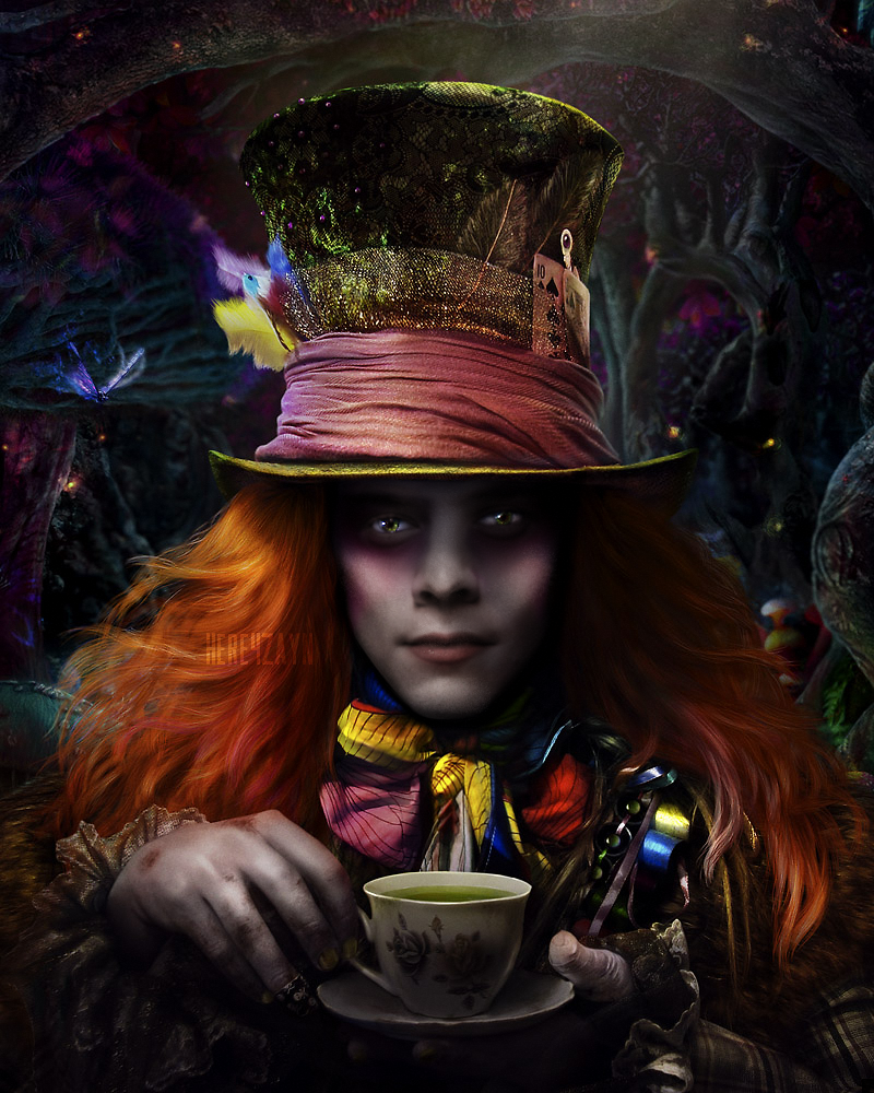 Harry as The mad Hatter