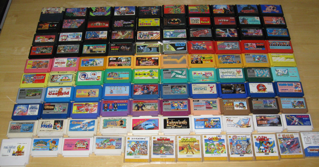 Famicom Collection Display My Nintendo Famicom Collection! by DDCecil on DeviantArt