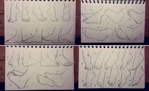 Feet study 1