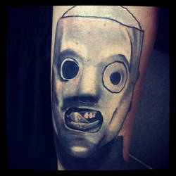 Start of Slipknot masks Sleeve 2