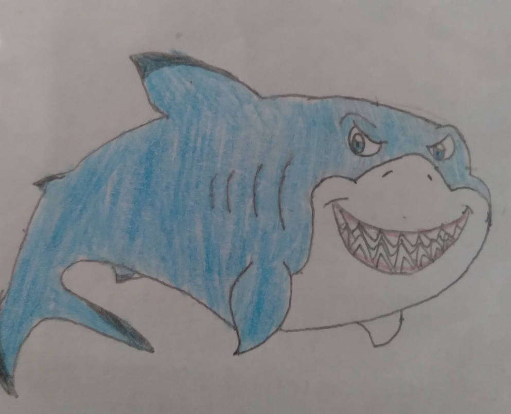Bruce (Finding Nemo) by CaiotheDuck on DeviantArt