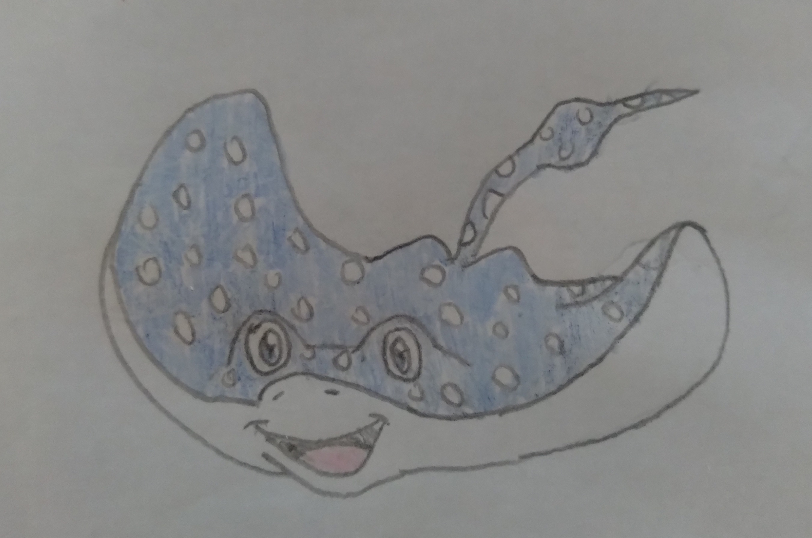 Ray Finding Nemo Drawing