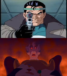 The Punisher '94 punishes Judge Claude Frollo