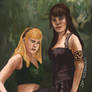 Xena and Gabrielle