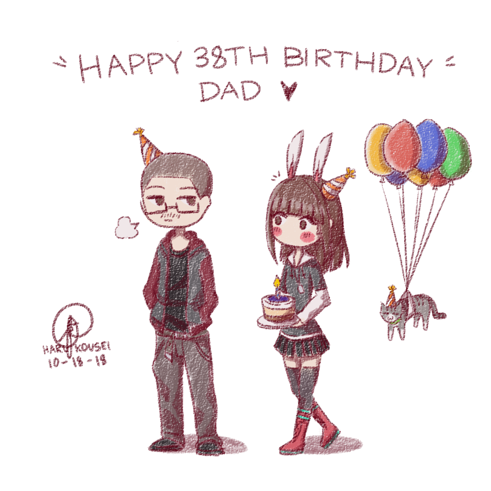 Happy Birthday Dad By Harukakousei On Deviantart