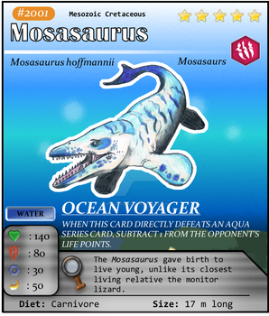 Aqua Series No. 01: Mosasaurus