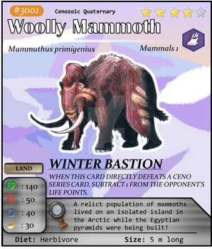 Ceno Series No. 01: Woolly Mammoth