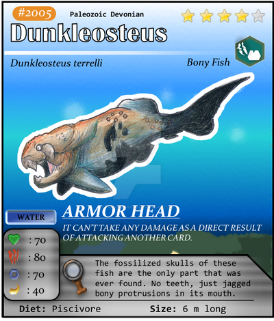 Aqua Series No. 05: Dunkleosteus by TPH-Original on DeviantArt