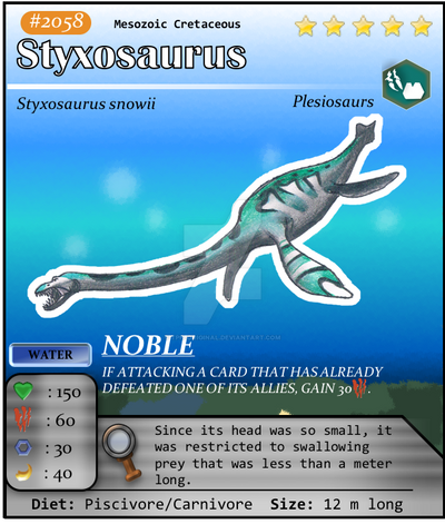 Aqua Series No. 58: Styxosaurus
