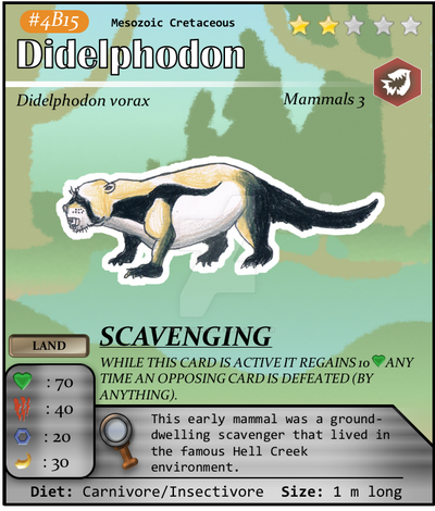 Daelofalid Example Paleo Series No. B15: Didelphodon by TPH-Original on DeviantArt