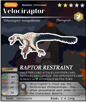 Meso Series No. 04: Velociraptor