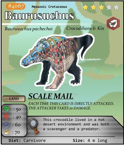 Baurusuchus Paleo Series No. 67: Baurusuchus by TPH-Original on DeviantArt