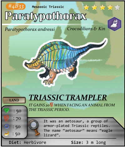 Paleo Series No. B33: Paratypothorax by TPH-Original on DeviantArt