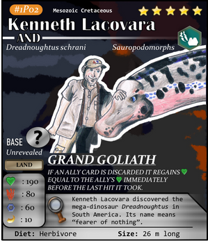 Assist Card No. 1P2: Kenneth Lacovara