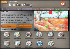 Locale Card: Red Sun Gorge