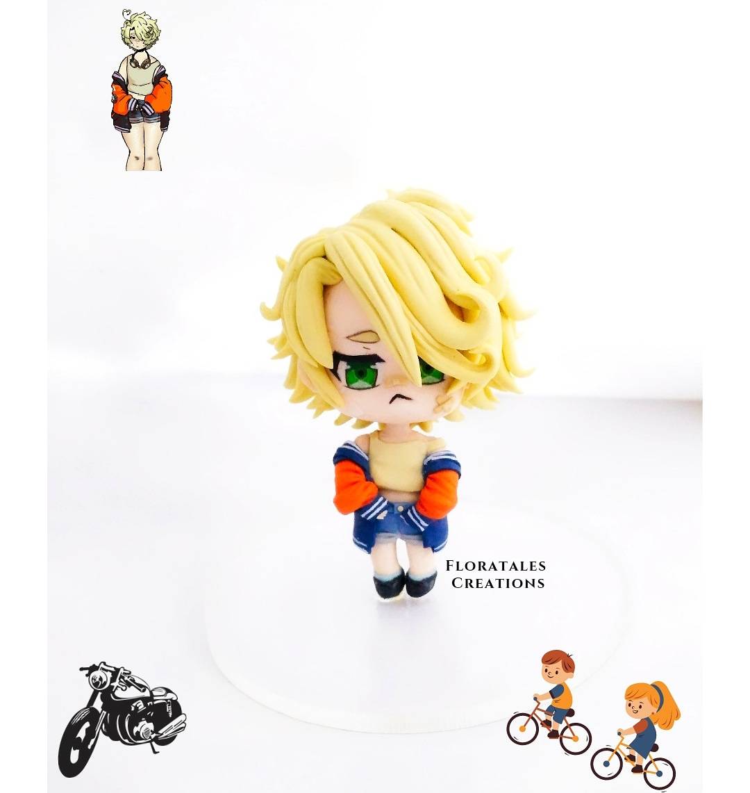 Commission : Sculpted a Cute Mini Chibi by floratales on DeviantArt