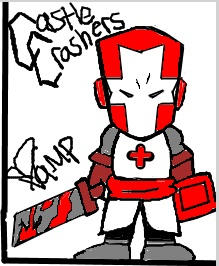 Red Castle Crashers Knight