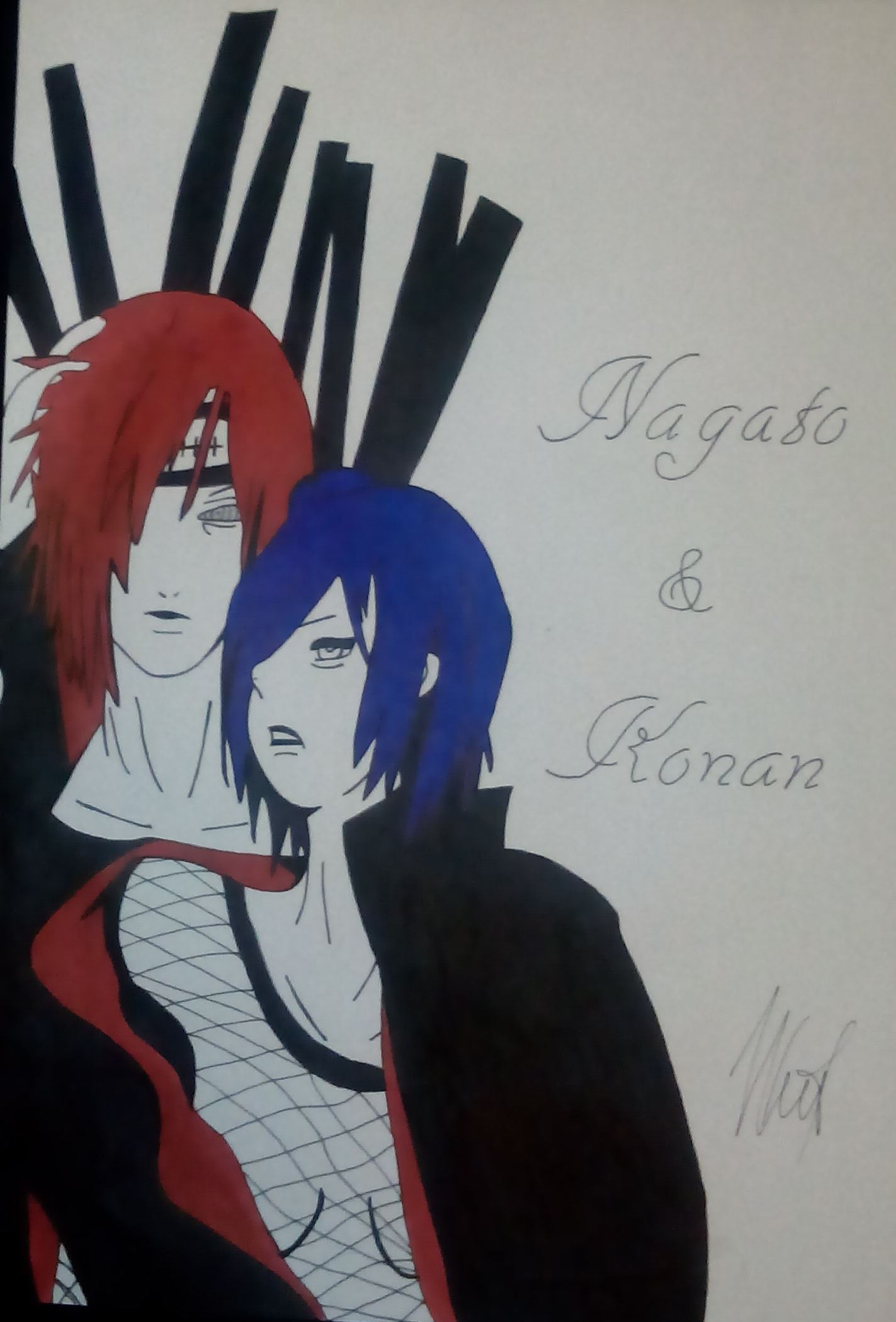 Nagato x Konan - Till the end, Naruto