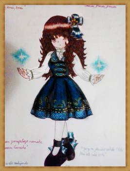 My New Lolita Dress  Drawing