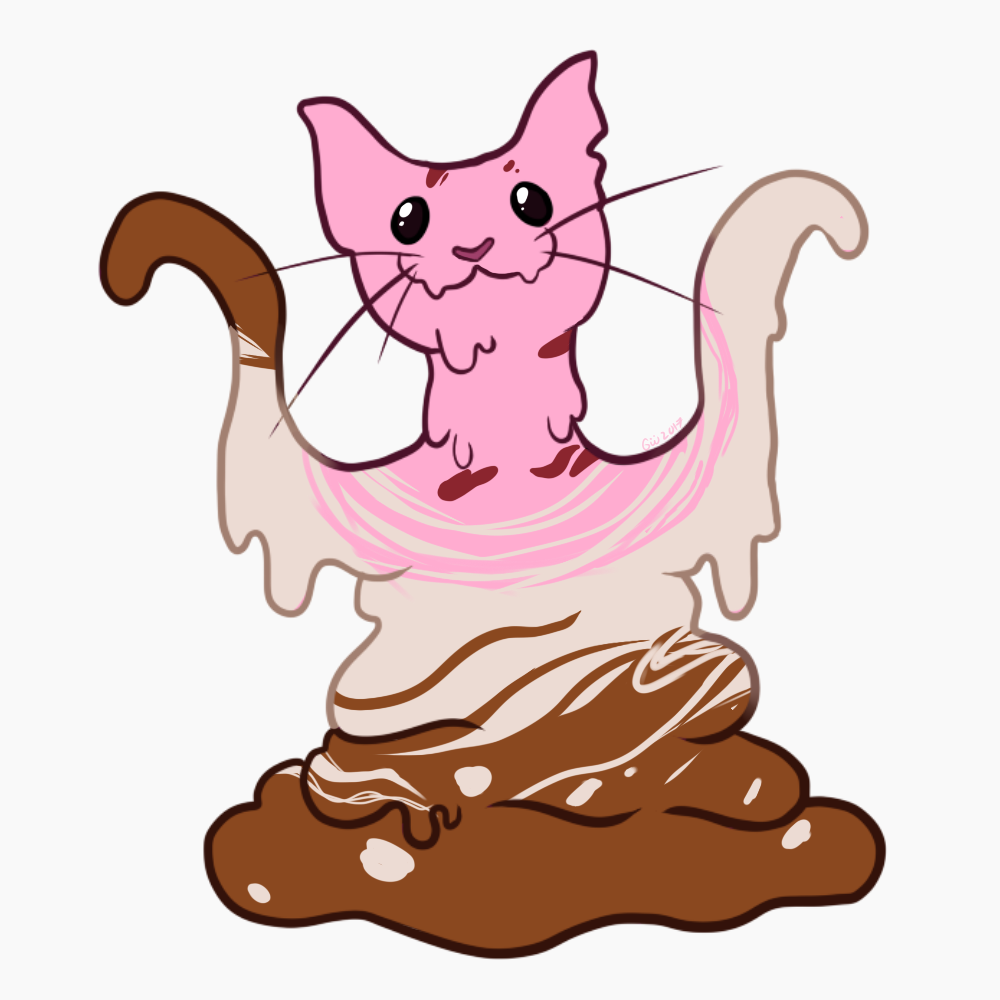 Ice Cream Kitty by GeekWayne on DeviantArt