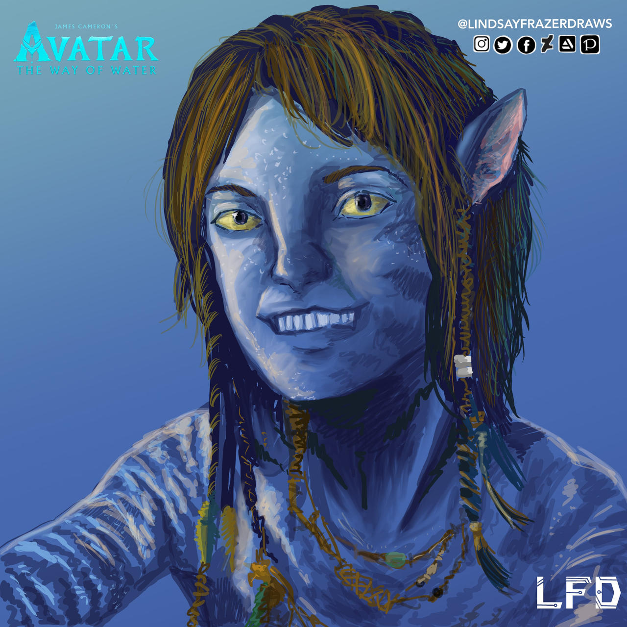 ArtStation - Kiri. Avatar fan art