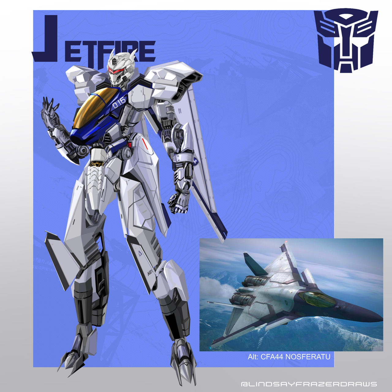 Transformers Jetfire by Lindsayfrazerdraws on DeviantArt