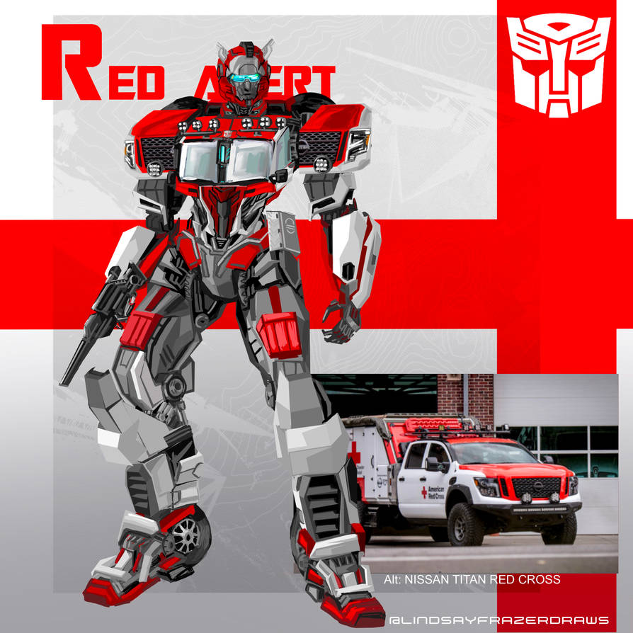 Red Transformers Transformers Red Alert by Lindsayfrazerdraws on DeviantArt