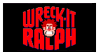 Turbo-Tastic Wreck-It Ralph Stamp