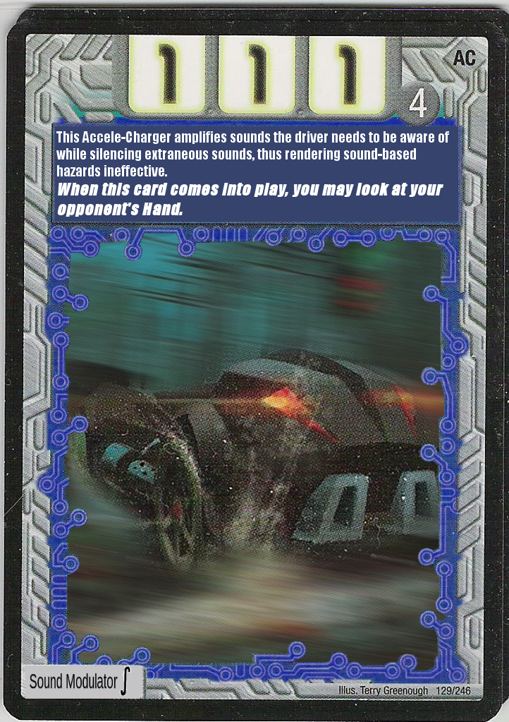 Monkey Acceleracers Card AcceleRacers Card Game: Sound Proof by DLGamer2002 on DeviantArt