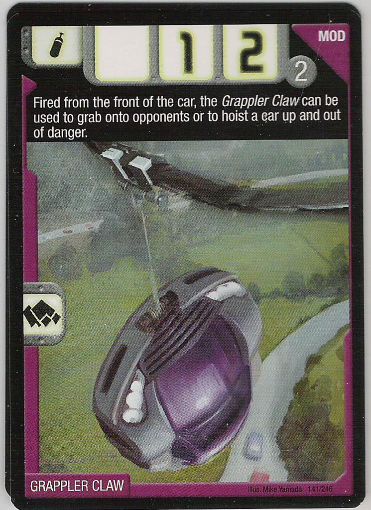 AcceleRacers Card Game: Grappler Claw by DLGamer2002 on DeviantArt