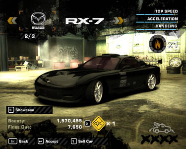 NFS Most Wanted - Casey's RX-7