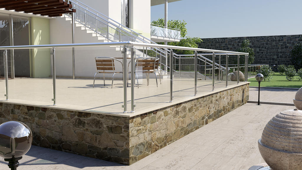 Aluminium Railing Systems Visualization by oyazicioglu on DeviantArt