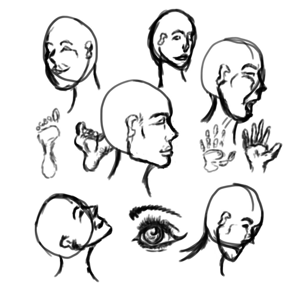 Human Sketch by StixTrix on DeviantArt