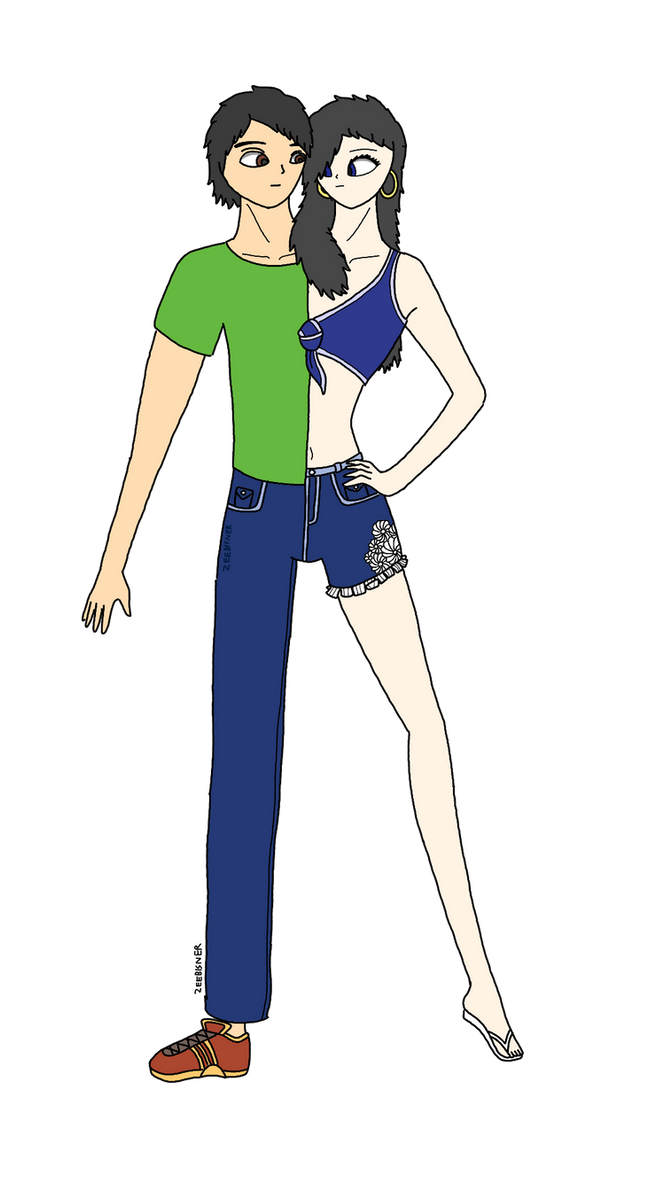 Conjoined people by MotxiMotxi on DeviantArt