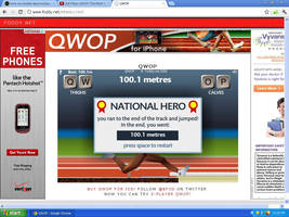 i beat QWOP.....